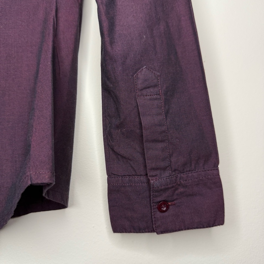ELLIZA DONATEIN Purple Structured Office Careerwear Buttondown Shirt - Picture 8 of 8